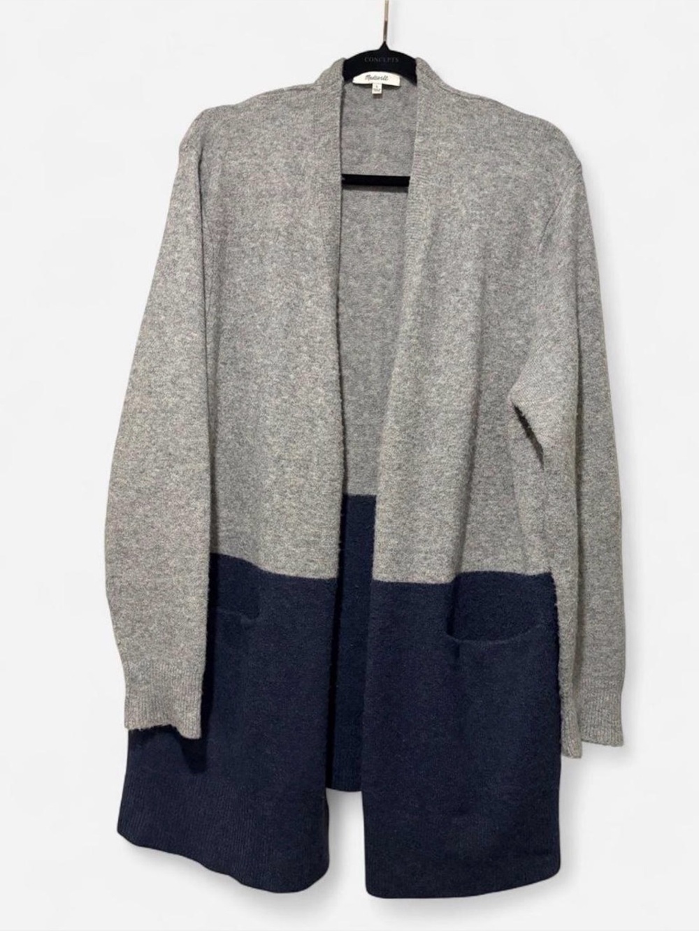Madewell Ryder Colorblock Women’s Cardigan by JCrew Large